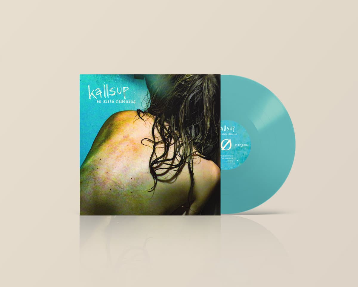 En sista räddning — Translucent turquoise vinyl